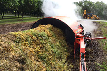 CT360 Windrow Turner/Compost Turner - Tow Behind - Australian Made