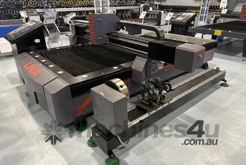LINIA CNC PLASMA CUTTING MACHINE WITH PIPE CUTTING SERVO ATTACHMENT