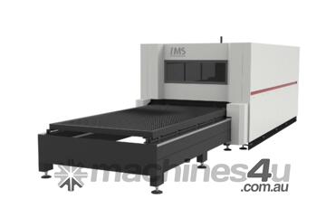IMS 3KW, 1.5 X 3M Fiber Laser | Enclosure | Exchange table | Delivered & Installed.