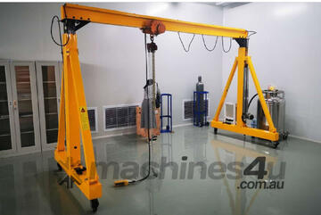 Mobile Gantry Crane, 9 ton, Height, Width, Wheel drive can be customised for your particular need.
