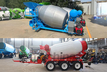 2 cu.m Cement Mixer for Cement, Topsoil, Mulch, Compost, Roadbase, Stones - PTO Optional