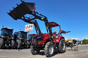 55HP UHI554 4WD Tractor with 3 Attachments